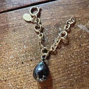 Joan Rivers Black Pearl Egg Charm